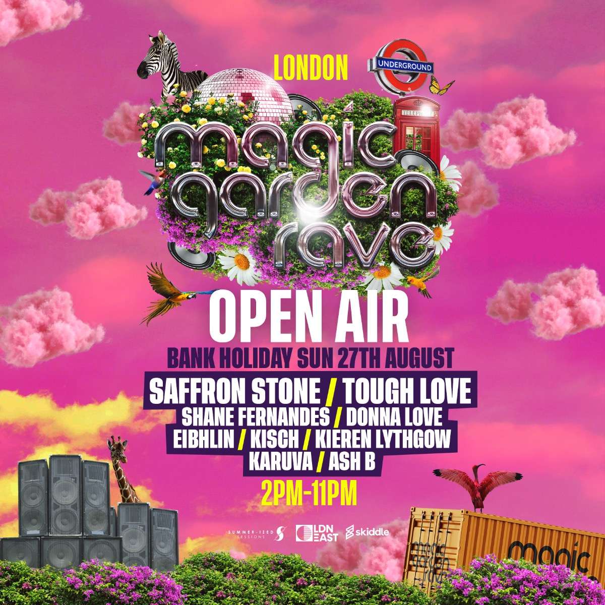 Magic Garden Rave Open Air (London) / Events / Summerized Sessions